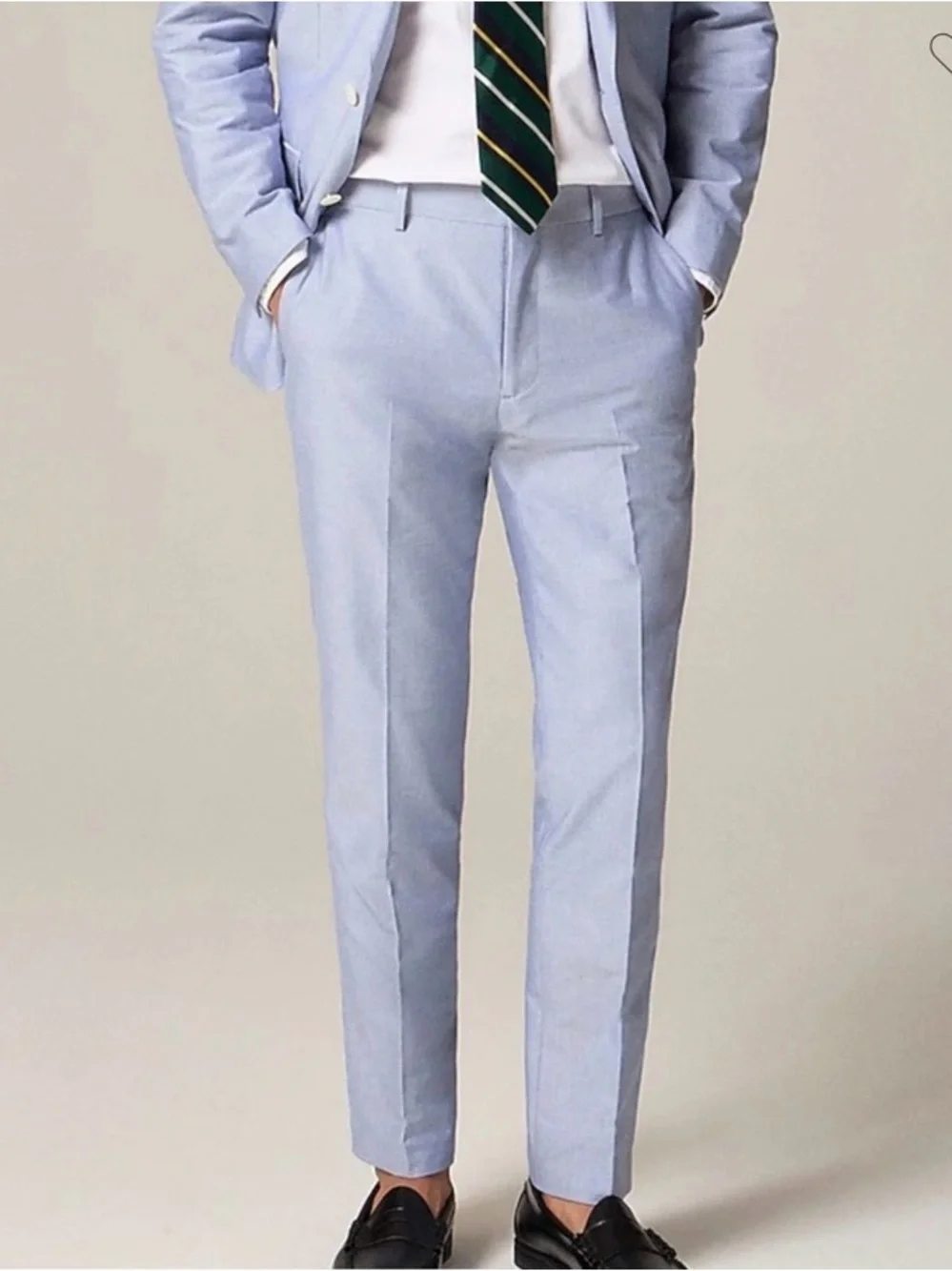 J Crew Ludlow Slim-fit suit pant in Portuguese cotton oxford 31x32 NWT